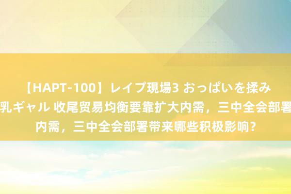 【HAPT-100】レイプ現場3 おっぱいを揉みしだかれた6人の巨乳ギャル 收尾贸易均衡要靠扩大内需，三中全会部署带来哪些积极影响？